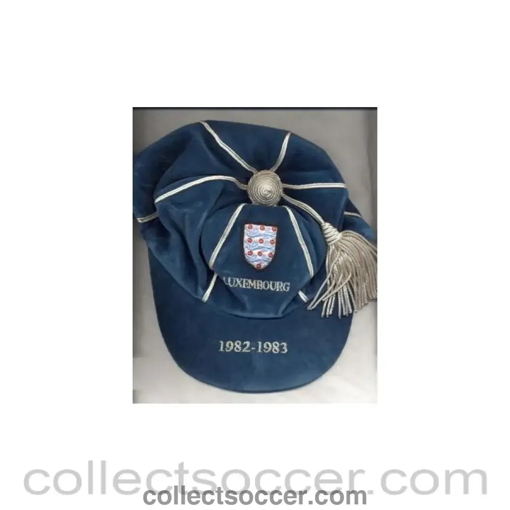 1982 England Cap v Luxembourg