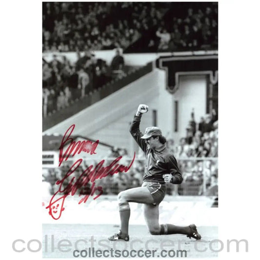 1983 - Liverpool - Bruce Grobbelaar Original Signed Photo - Collect Soccer