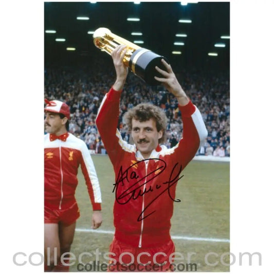 1984 - Liverpool - Alan Kennedy Original Autograph - Collect Soccer