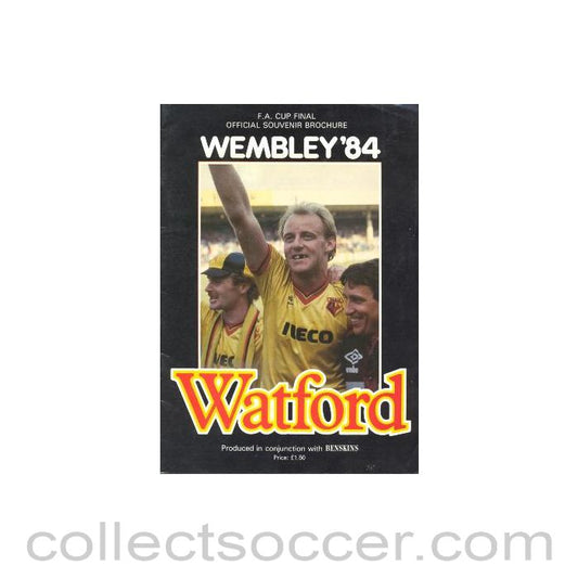 1984 FA Cup Final Brochure