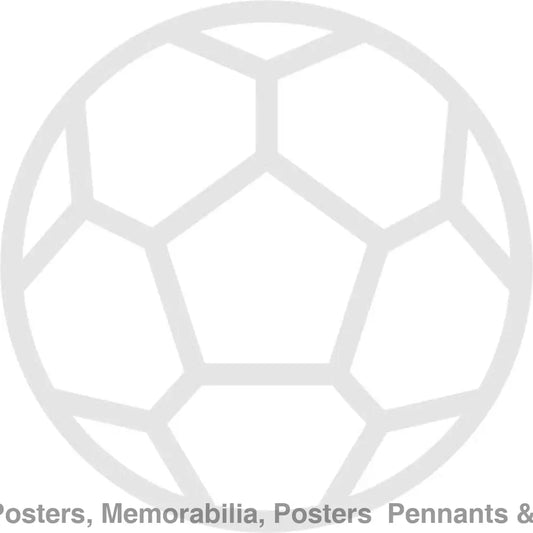 1986 Official World Cup Sticker Collector Poster Mexico