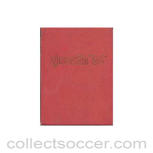 1986 World Cup in Mexico hard bound volume of 120 Thai magazines Very Rare!