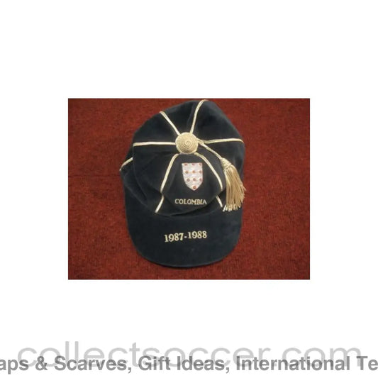 1987 - 1988 England Players Cap awarded against Colombia