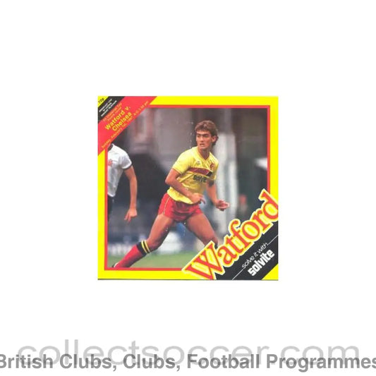 1987 - Watford vChelsea official programme 01/02/1987