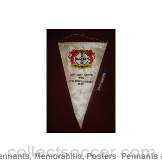 1988 - Bayern Leverkusen - UEFA Cup Winner 1988 and German Football Union Winner 1993 pennant