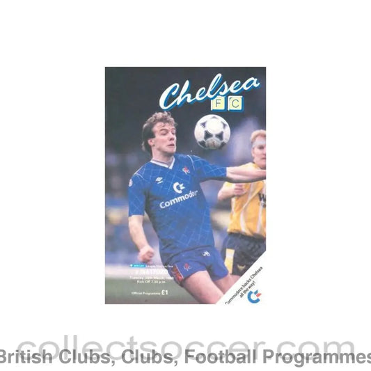 1988 - Chelsea v Watford official programme 29/03/1988