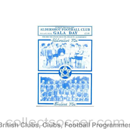 1989 - Aldershot v Chelsea official programme 14/05/1989