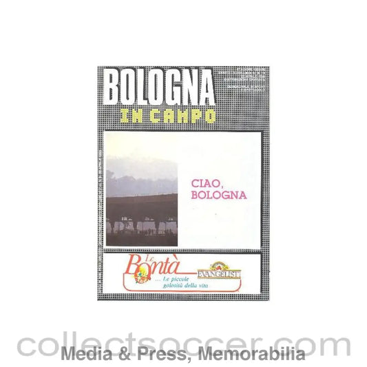 1990 - Bologna In Campo - Italian magazine of 22/04/1990 covering the 1990 World Cup
