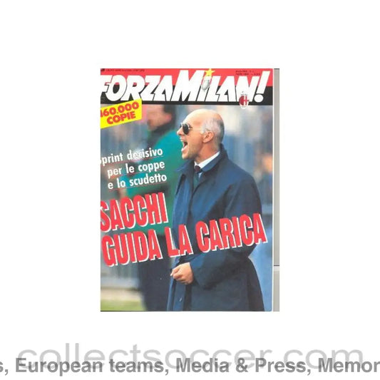 1990 - Forza Milan Italian magazine Silvio Berlusconi Edition No:4 April 1990