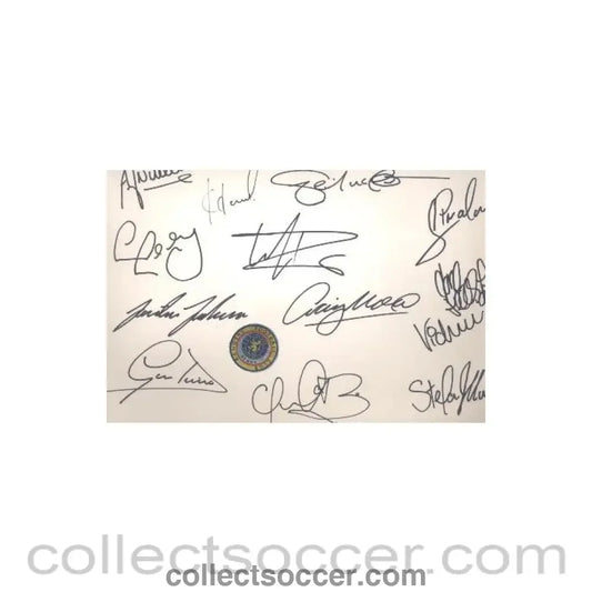 1990 - Glasgow Rangers signatures of players collection of 1990’s