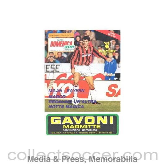 1990 - Nuova Domenica Sport magazine No:12 of 04/04/1990 Italian produced