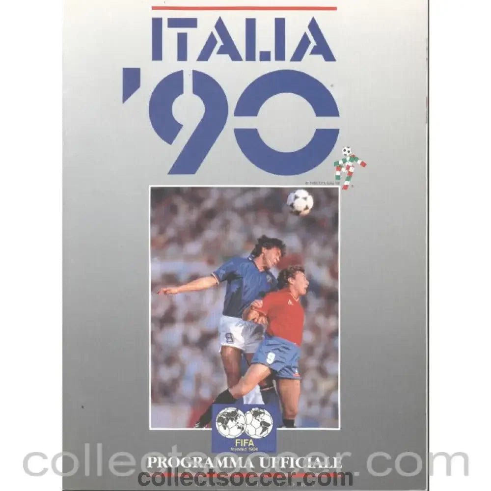 1990 World Cup Tournament Programme - Collect Soccer
