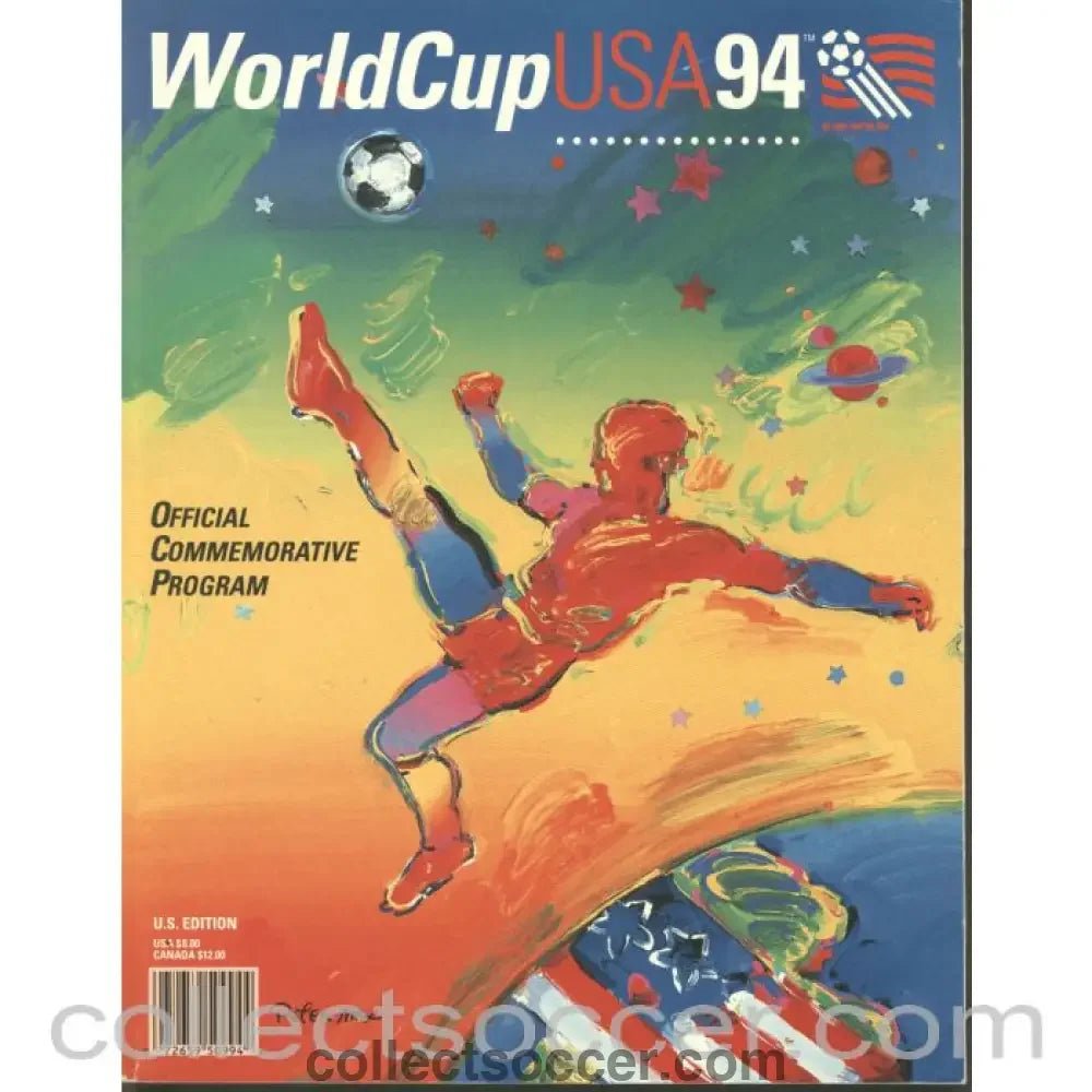 1994 World Cup Tournament Programme - Collect Soccer