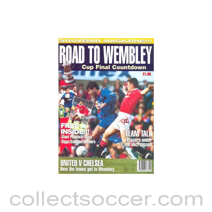 1994 FA Cup Final brochure Road to Wembley