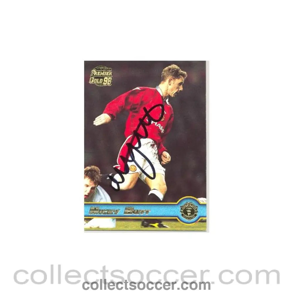 1996 - Nicky Butt autographed card season 1996-1997