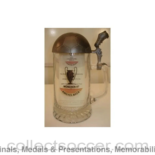 1997 Champions League Final in Munich beer pint given to VIPs only