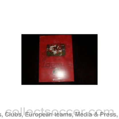 1997 - Milan v Chelsea press pack with a teamsheet 19/02/1997