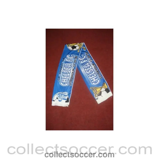 1998 - Chelsea scarf Cup Winners Cup Final Stockholm 13/05/1998