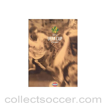 1999 UEFA Cup Final Parma v Olympique de Marseille official press pack 12/05/1999