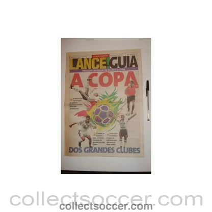 2000 - Lance newspaper of January 2000 covering the Clubs World Cup Finals