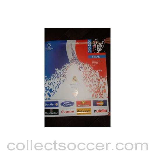 2000 Champions League Final Poster