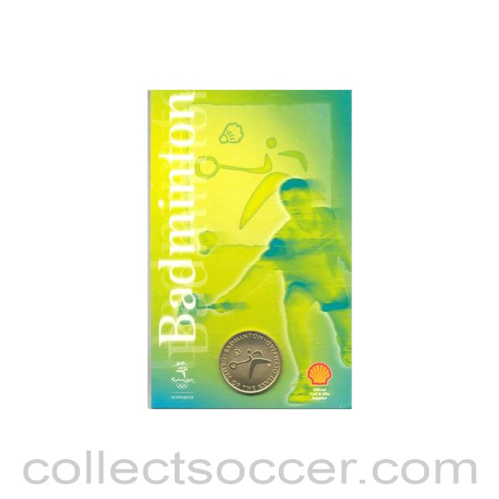 2000 Olympics in Sydney medal Badminton