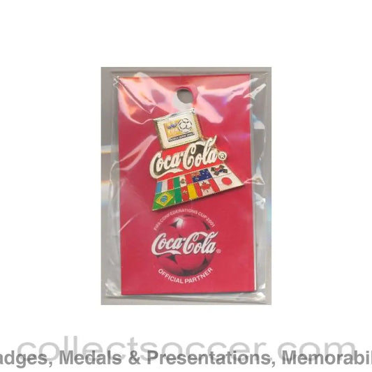 2001 Confederations Cup Coca Cola badge