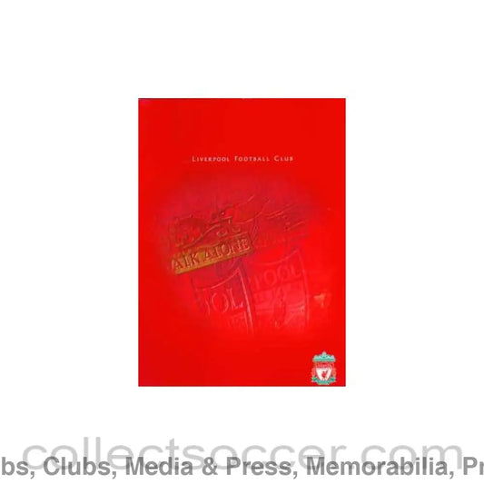 2001 - Liverpool Press Pack Singapore Tour 2001