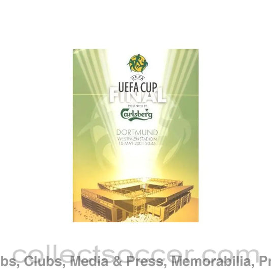 2001 - Liverpool v Deportivo press pack 16/05/2001