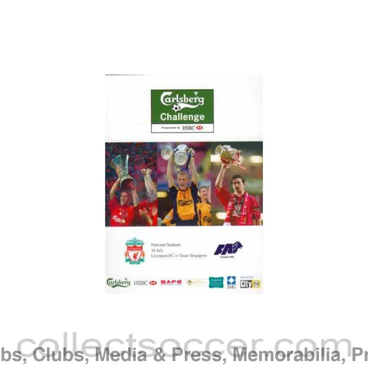 2001 - Singapore V Liverpool Press Pack 2001
