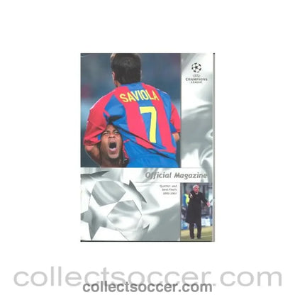 2002-2003 Champions League Official Magazine Quarter and Semi-Finals