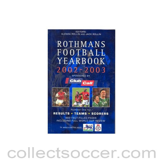 2002-2003 Rothmans Football Yearbook