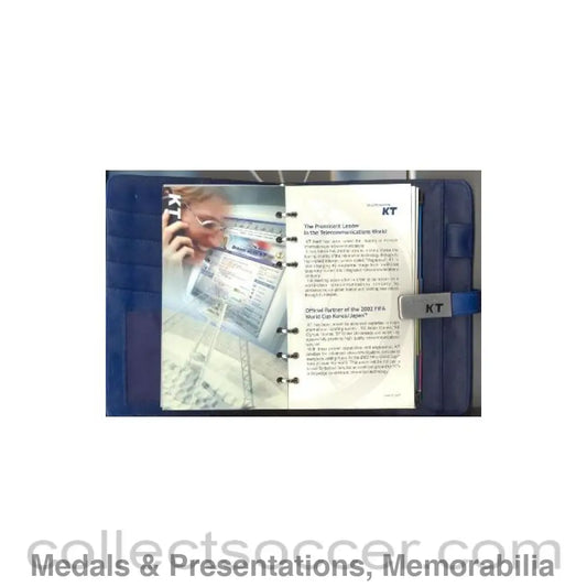 2002 - KT Value Networking - Official Partner of the 2002 FIFA World Cup Korea/Japan - souvenir folder