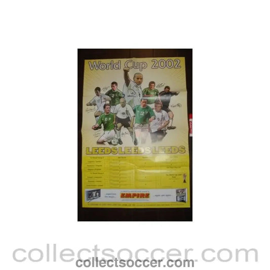 2002 World Cup - Leeds poster - Collect Soccer