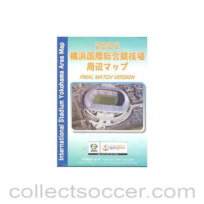 2002 World Cup International Stadium Yokohama Area Map - Final Match Version