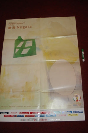 2002 World Cup Niigata Venu very large Poster 100 x 72 cm