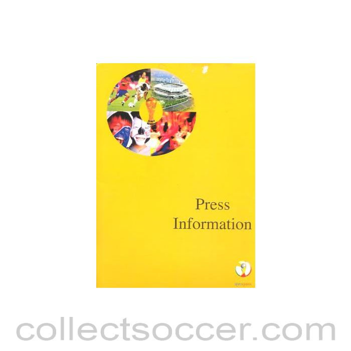 2002 World Cup Press Information Pack