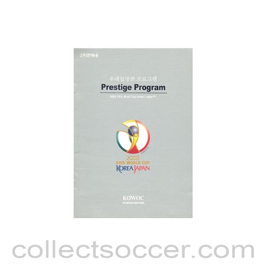2002 World Cup Prestige Programme