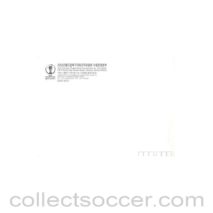 2002 World Cup - Suwon City guide in envelope