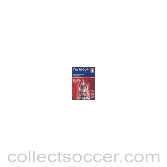 2003 FA Cup Semi Final Programme Arsenal v Sheffield United 13/04/2003