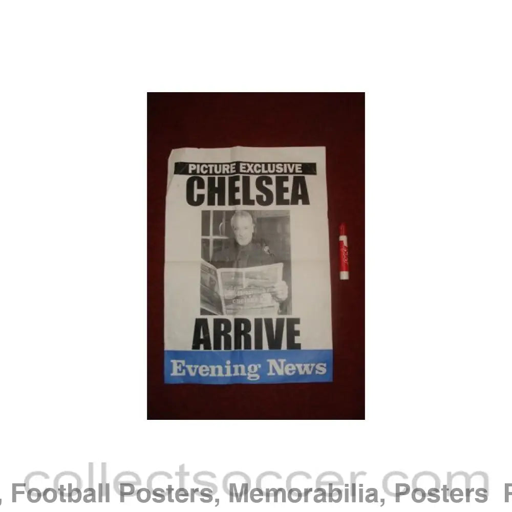 2004 - Scarborough v Chelsea 24/01/2004 poster FA Cup