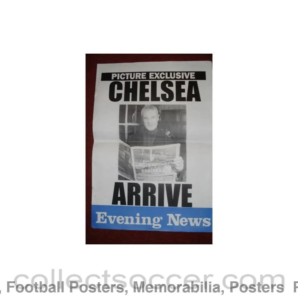 2004 - Scarborough v Chelsea 24/01/2004 poster FA Cup