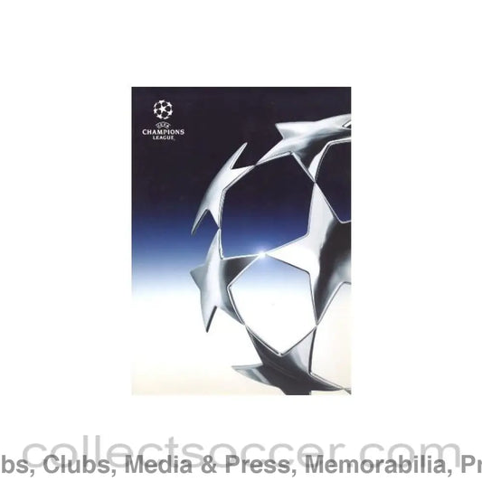 2004 - Stuttgart v Chelsea press pack 25/02/2004 Chamions League