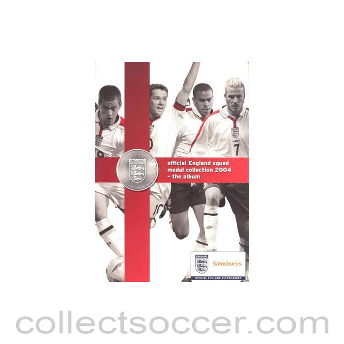 2004 - Official England Squad Medal Colection 2004 - the Album