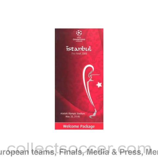 2005 - Champions League Cup Final 2005 Istanbul Ataturk Olympia Stadium VIP Welcome Package without an Information