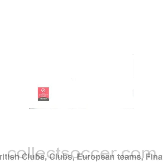 2005 Champions League Final Milan v Liverpool envelope 25/05/2005 in Istanbul