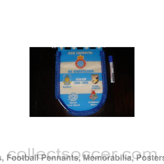 2005 - Espanyol De Barcelona Brondby Citta di Palermo Maccabi Petach-Tikva and Lokomotiv Moscow UEFA Cup 2005-2006