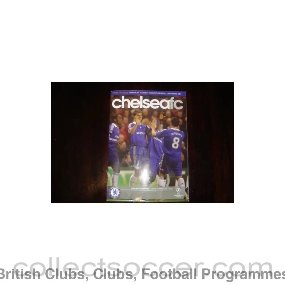 2009 - Chelsea v Liverpool official programme 14/04/2009