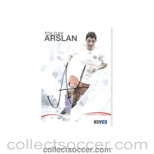 2009 - Hamburg Tolgay Arslan originally signed card of Season 2009-2010