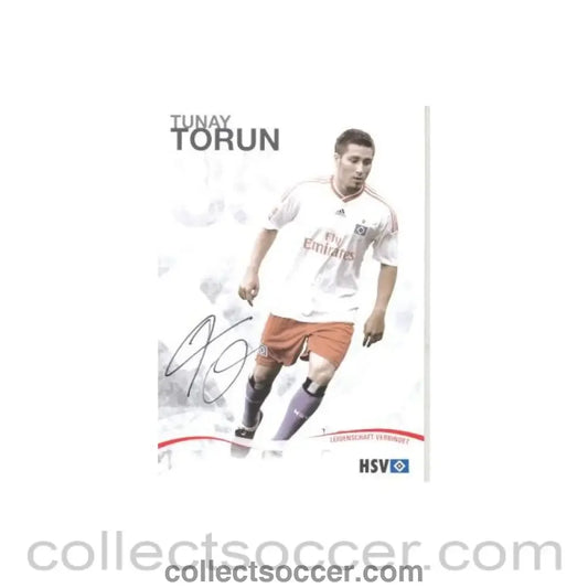 2009 - Hamburg Tunay Torun originally signed card of Season 2009-2010